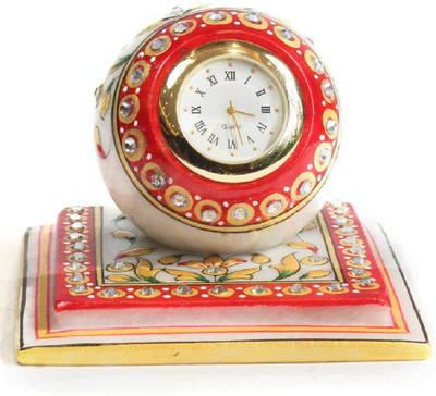 

Pooja Creation Analog White Clock