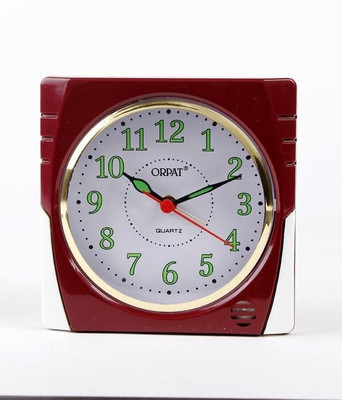

Orpat Analog Red Clock