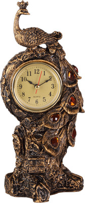 Justin Analog BRASS Clock
