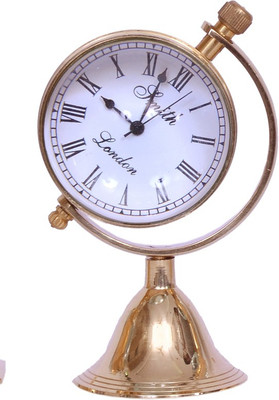

Indigo Creative Analog Gold Clock