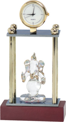 

YNA Analog Gold, Silver Clock