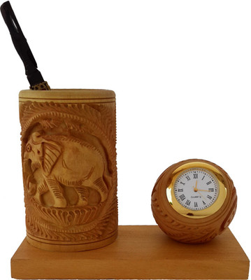

DivineCrafts Analog Brown Clock