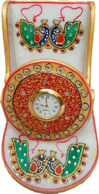 JaipurCrafts Analog Multicolor Clock