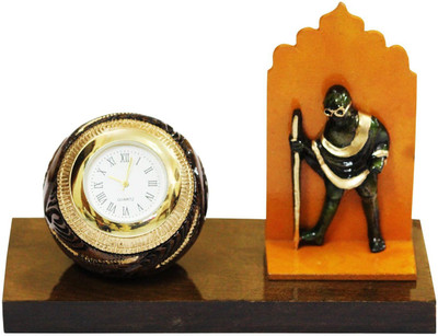 

Craft Junction Analog Brown Clock