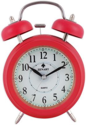 ZENART Analog Red Clock