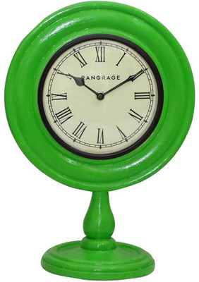 

Rang Rage Analog Green Clock