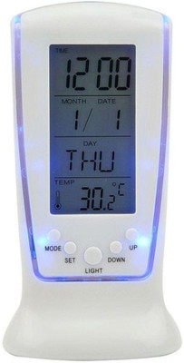 

Abtrix Digital White Clock