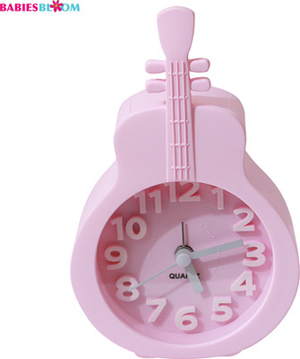 Babies Bloom Analog Pink Clock