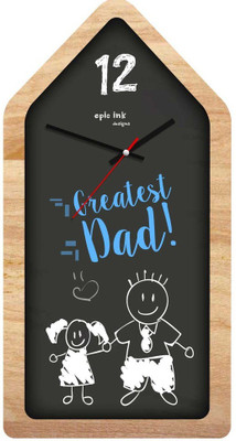 Epic Ink Analog Multi Colour Clock