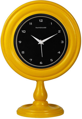 

Rang Rage Analog AMBER YELLOW Clock