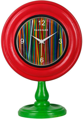 

Rang Rage Analog Red Clock