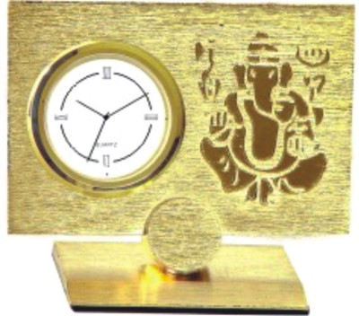 

YNA Analog Gold Clock