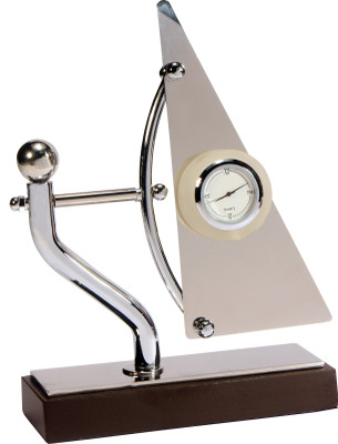 

YNA Analog Silver Clock