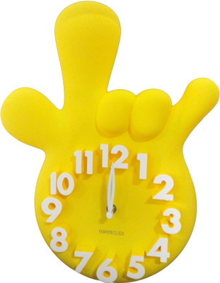 

GeekGoodies Analog Yellow Clock