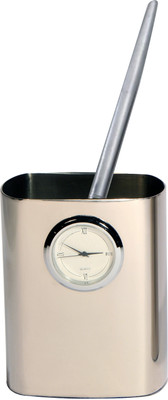 

YNA Analog Silver Clock