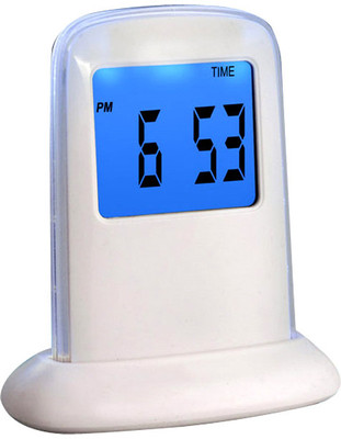 

Power Plus Digital White Clock