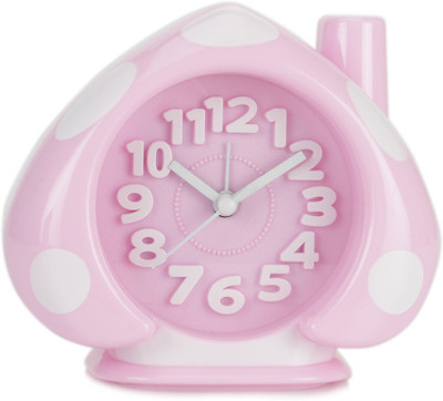 

Design O Vista Analog White, Pink Clock