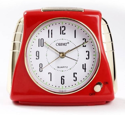 

Orpat Analog Red Clock