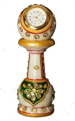 

Cornerstone Analog White, Multi Color Clock