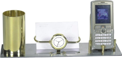 

YNA Analog Gold, Silver Clock