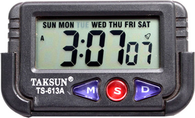 

SJ Digital Black Clock