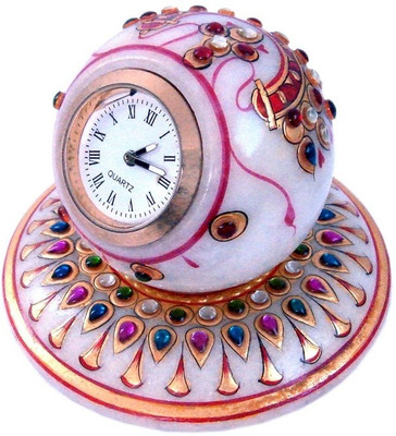 

Purpledip Analog White Clock