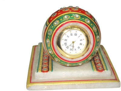 

Pooja Creation Analog White Clock