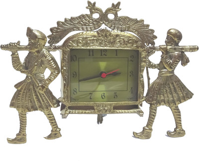 

Frourish Concepts Analog Golden Clock