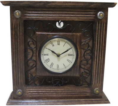 

Craftspoint Analog Brown Clock