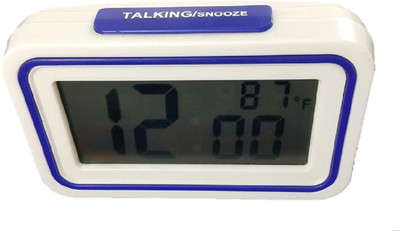 Sahibuy Digital Blue Clock