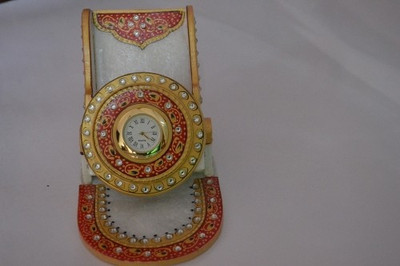 

JaipurCraft Analog white Clock
