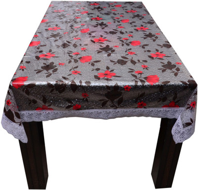 

The Trendy Printed 4 Seater Table Cover(Multicolor, PVC)