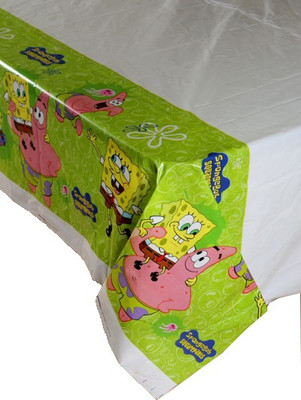 

Funcart Printed 4 Seater Table Cover(Green, Plastic)