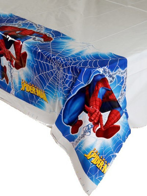 

Funcart Printed 4 Seater Table Cover(Blue, Plastic)