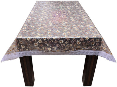 

The Trendy Printed 4 Seater Table Cover(Multicolor, PVC)