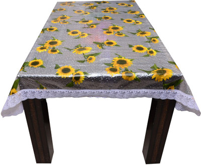 

The Trendy Printed 4 Seater Table Cover(Multicolor, PVC)