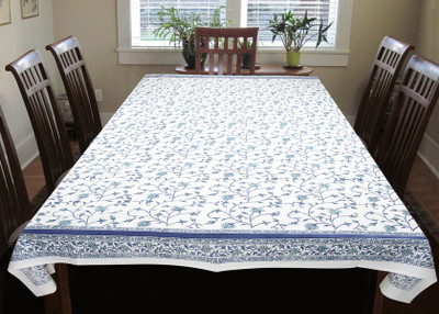 

Coco Bee Floral 6 Seater Table Cover(Multicolor, Cotton)