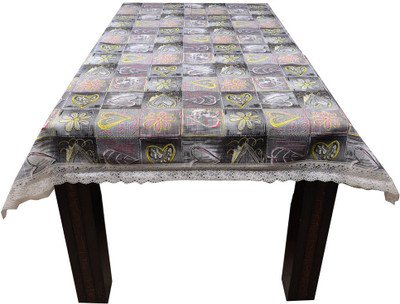 

The Trendy Printed 4 Seater Table Cover(Multicolor, PVC)