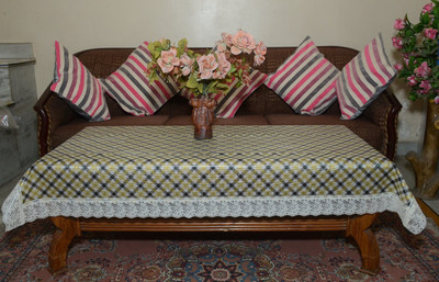

Rajri Decor Printed 4 Seater Table Cover(Multicolor, Vinyl)