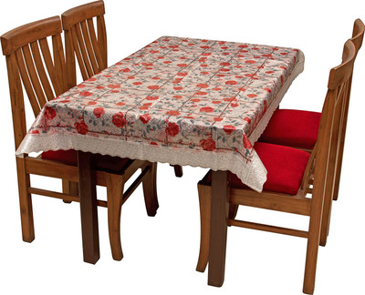 

RAJRI DECOR Printed 6 Seater Table Cover(Multicolor, PVC)