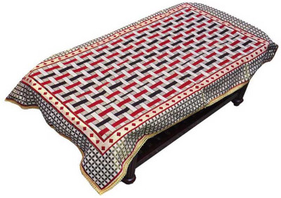 

Countingbeds Abstract 6 Seater Table Cover(Multicolor, Cotton)