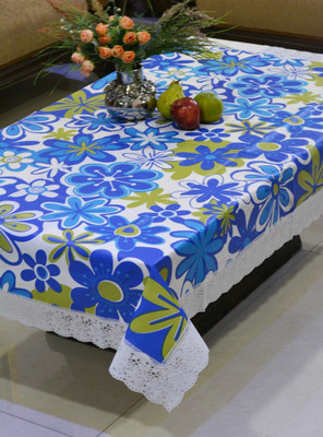 

Freely Floral 8 Seater Table Cover(Multicolor, PVC)