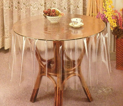 

Katwa Clasic Solid 6 Seater Table Cover(Transparent, PVC)