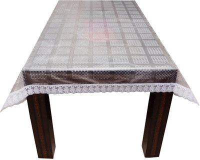 

The Trendy Printed 4 Seater Table Cover(Multicolor, PVC)