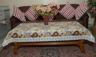 

Rajri Decor Printed 4 Seater Table Cover(Multicolor, Vinyl)
