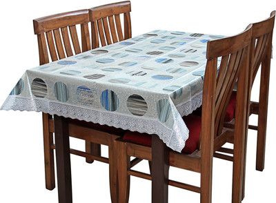 

Rajri Decor Printed 6 Seater Table Cover(Multicolor, PVC)