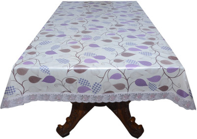 

The Trendy Floral 4 Seater Table Cover(Multicolor, PVC)