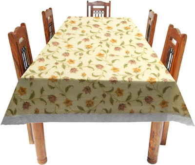 The Trendy Printed 8 Seater Table Cover(Multicolor, PVC)