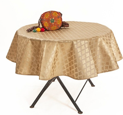 

Cannigo Printed 6 Seater Table Cover(Beige, PVC)