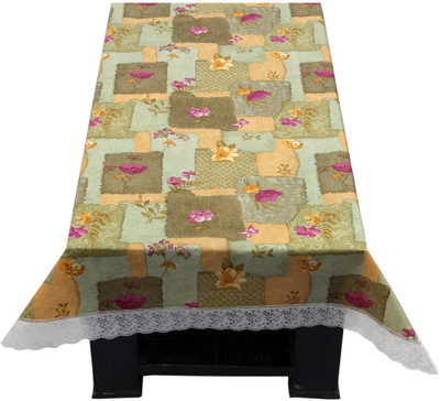 

The Trendy Printed 4 Seater Table Cover(Multicolor, PVC)